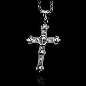 Cross and Skull Necklace