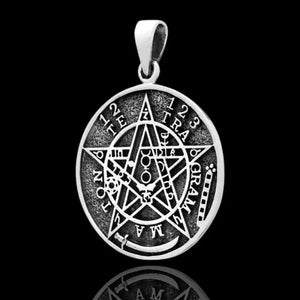 Silver Seal of Solomon Pendant