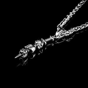 Skulls and Sword Necklace